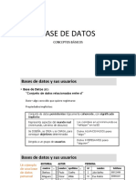 Bases de Datos