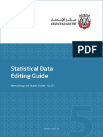 5 - Statistical Data Editing Guide