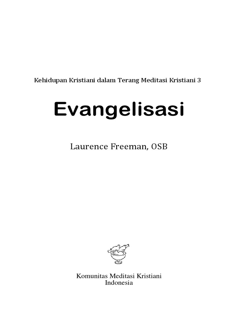 Arti dan Praktik Evangelisasi Kristiani | PDF
