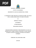 Utilisation of Groundnut Shell Ash and Fly Ash As A Partial Replacement of Cement in Plaster