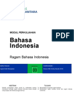 Ragam Bahasa Indonesia