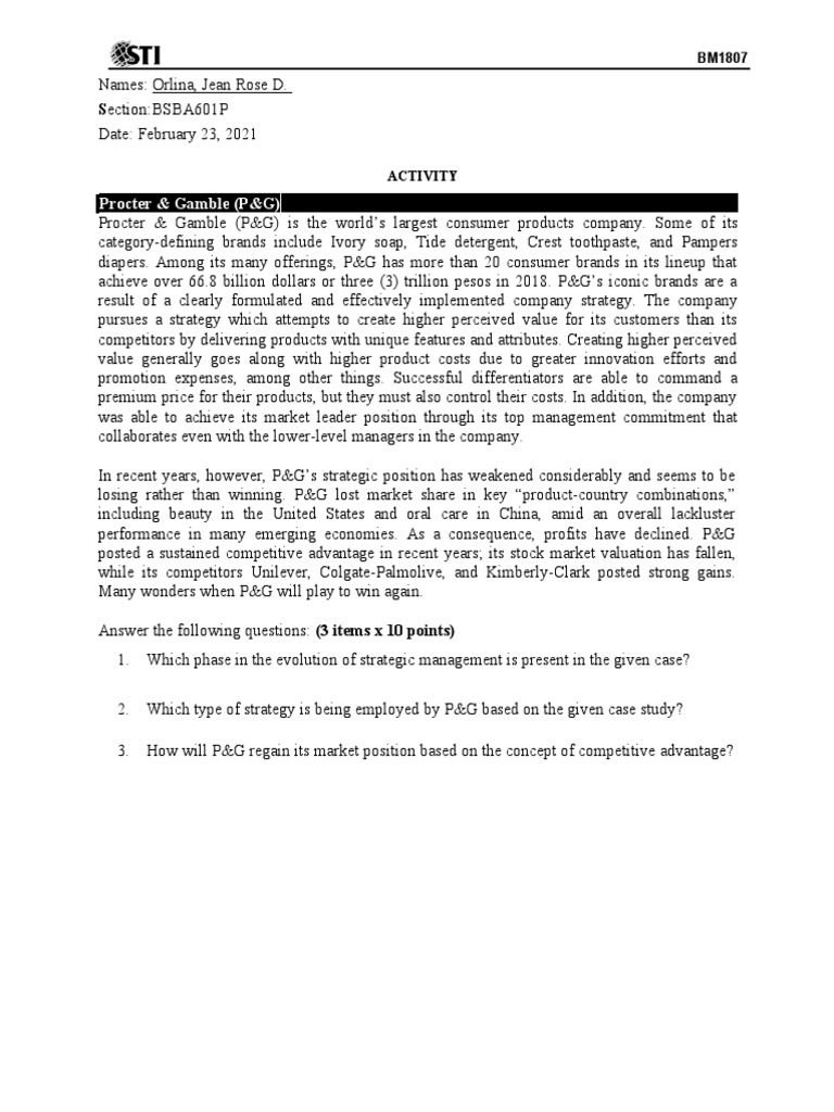 01 Activity 1 | PDF