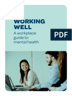 Working Well: A Workplace Guide To Mental Health