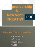 Week 2 Entrepreneurship Creativity & Innovation