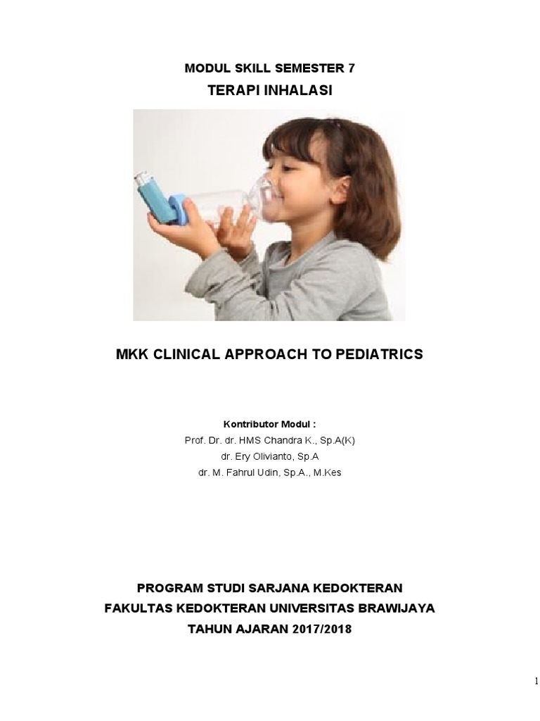 Terapi Inhalasi untuk Mahasiswa Kedokteran | PDF | Pengembangan Diri ...