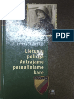 Lietuvių Policija Antrajame Pasauliniame Kare Stankeras Petras 2008