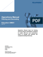 Operations Manual: Painting and Decorating Education OM001