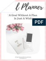 Goal Planner: A Goal Without A Plan Is Just A Wish
