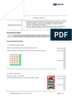 Ficha 34 - Estudo em Casa - Multiplicação