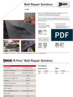 R-Flex Belt Repair Solution: Fast Repairs and Lasting Protection For SBR Conveyer Belts