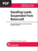 Handling Loads Suspended From Rotorcraft: ASME B30.12-2006