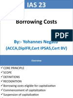 Borrowing Costs: By:-Yohannes Negatu