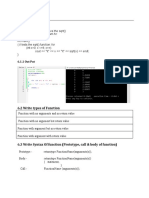 6.1 Built in Function: Lab Manual # 6 Functions