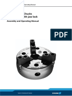 Manual Lathe Chucks ROTA-S Plus With Jaw Lock: Assembly and Operating Manual