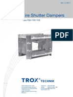 Trox FSD Fire Shutter Damper