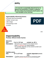 Impermeability in Concrete