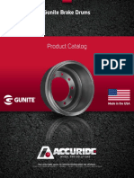 WE1.011 Gunite Brake Drum Products Catalog