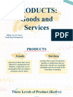 Products - Goods and Services