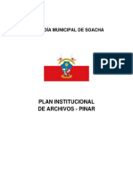 Plan institucional de archivos - PINAR Versión 21012019