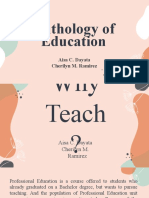 Anthology of Education