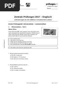 100 Englisch ZP