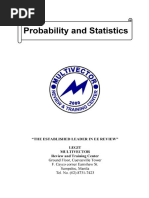 Probability and Statistics