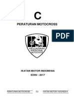 Peraturan-MOTOCROSS INDONESIA