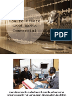 How To Create Good Radio Commercial