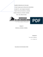 Sistemas y Metodos Contables - Unidad II - Stephany Becerra - 25669119