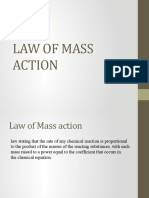 Law of Mass Action Report