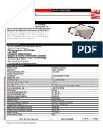 Panel Antenna 1700-2700 MHZ: Product Data Sheet
