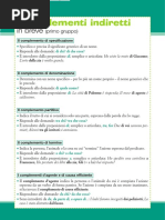 I gruppo dei complementi