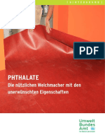 Phthalate: Die Nützlichen Weichmacher Mit Den Unerwünschten Eigenschaften
