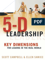 5-D Leadership Key Dimensions for Leading in the Real World