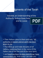 The Judgments of The Torah