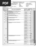 Preliminary Boring Log: Rock/Soil Description