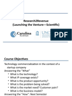 Research2Revenue (Launching The Venture-Scientific)