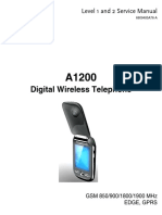 Digital Wireless Telephone: Level 1 and 2 Service Manual