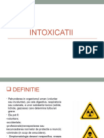 Intoxicatii