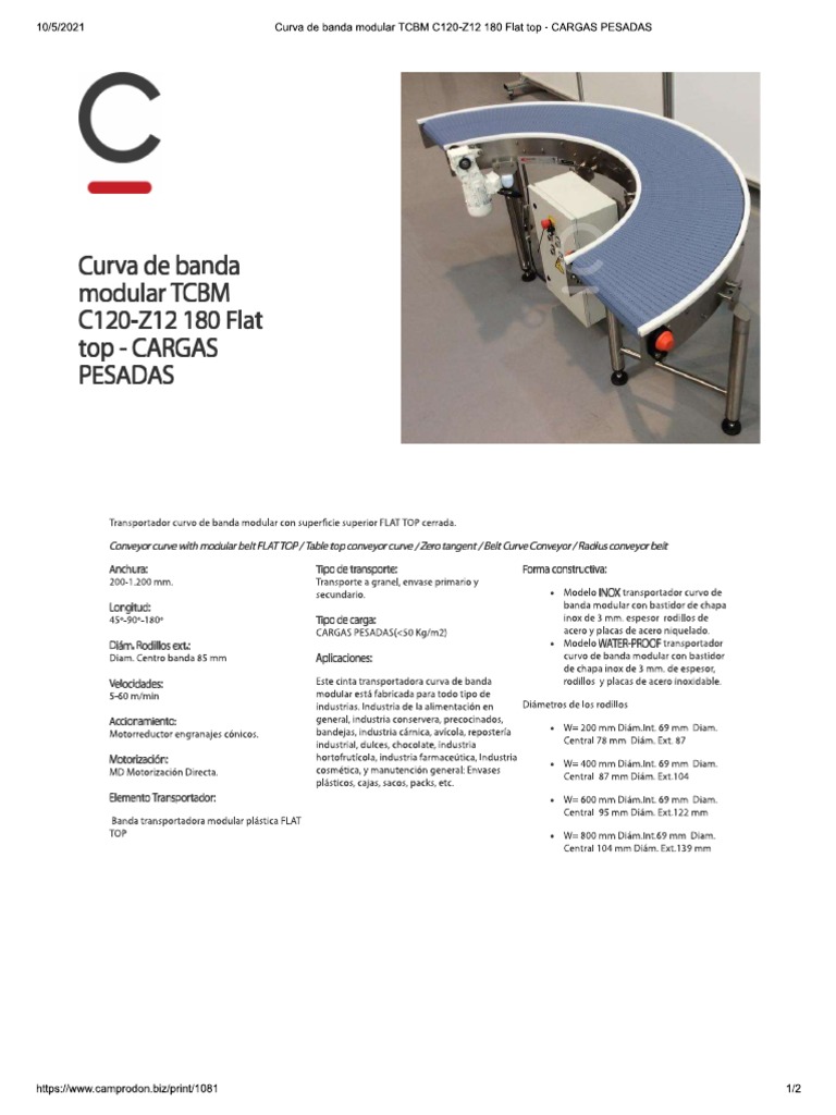 Curva de Banda Modular TCBM Flat Top | PDF