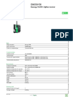 Product Data Sheet: Easergy Hu250: Zigbee Receiver