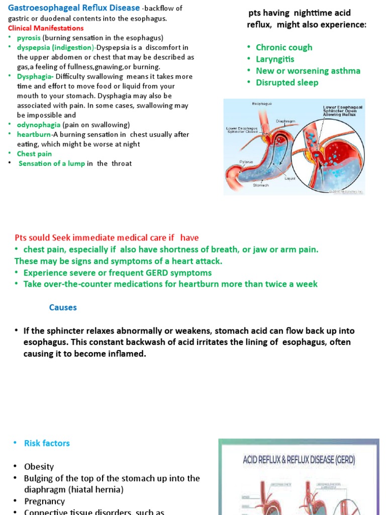 Esophageal Disorder Part II | PDF | Gastroesophageal Reflux Disease ...