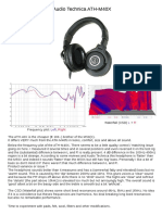 ATH M40X Modifications