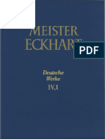Meister Eckhart - Die Deutschen Werke BD IV.1. Predigten 87-105