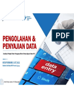 STATISTIK - Pnegolahan Dan Penyajian Data