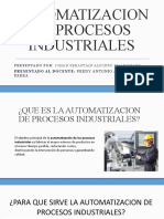 Automatizacion de Procesos Industriales