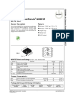 N-Channel Powertrench Mosfet: 30V, 7A, 23M General Description Features