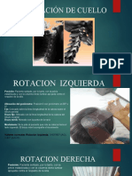 Rotacion Del Cuello