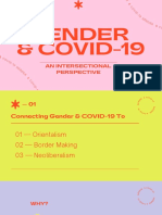 Gender & COVID-19: An Intersectional Perspective