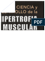 Ciencia y Desarrollo de La Hipertrofia Muscular